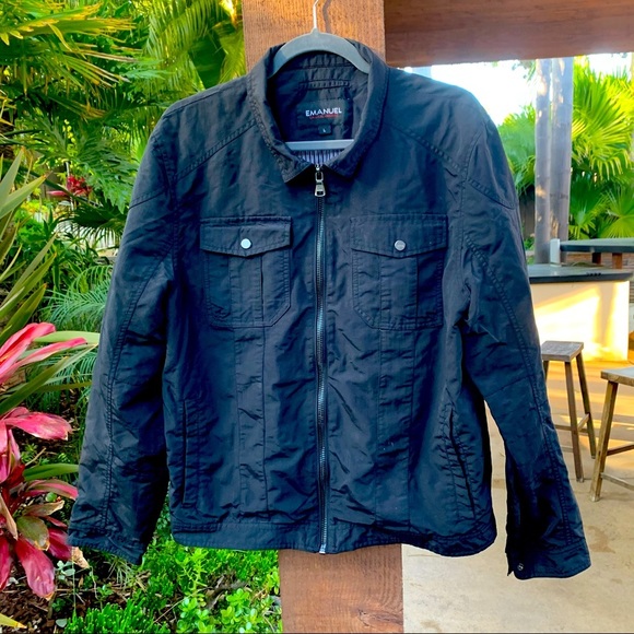 Emanuel Ungaro Other - EMANUEL UNGARO black Men’s zipper jacket